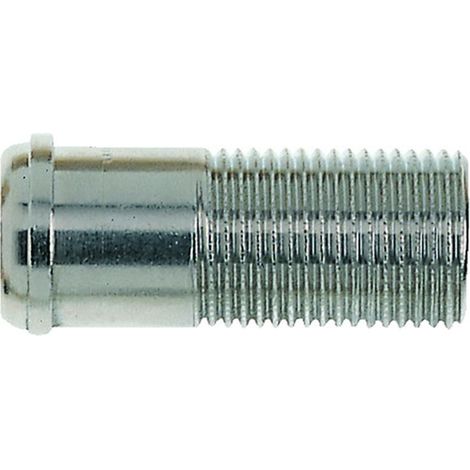 HEIMEIER Manguito de rosca largo, R 3/8 Longitud total 47 mm, niquelado, 2201-01.010