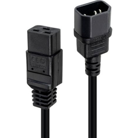 Câble de raccordement LINDY alimentation 3 m noir (1/4)