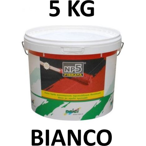 Guaina liquida colorata np5 5kg bianca