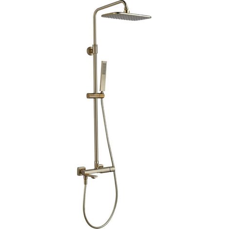 Colonna doccia con rubinetto – Oro Champagne