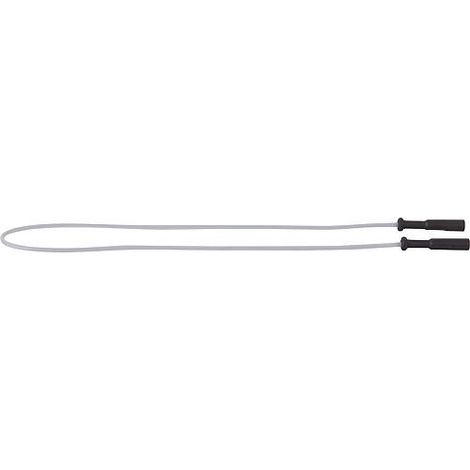 accessoire pour transfo d allumage 1 cote 6,3 mm autre cote 4 mm fiche indiv. 300 de longL 300mm