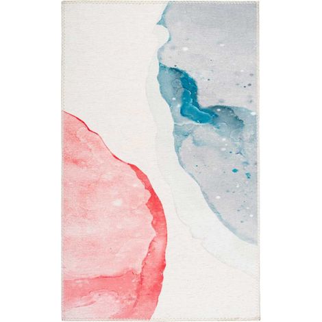 Tapis Tissé à Poils Plats "Picassa V" Multicolore 200 x 290 cm (1/4)