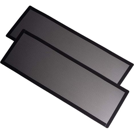 Filter À Poussière Pour Ventilateur - Cadre Magnétique En PVC Et PC - Trou 0,5 mm - Épaisseur 0,45 mm - Noir - Lot De 1 (1/5)