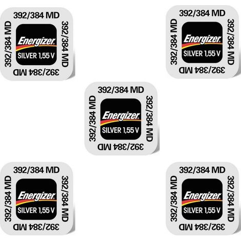 .5 piles Energizer 392/384.