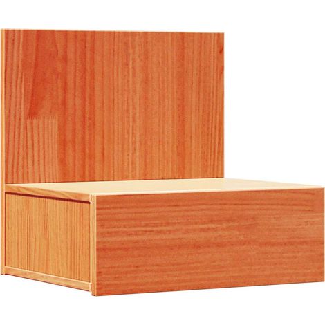 Maison Exclusive - Comodino con cassetto Marrone cerato 42 x 32,5 x 40 cm