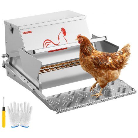 Mangiatoia Automatica per Polli, Capacità 11, 34 kg (1/5)