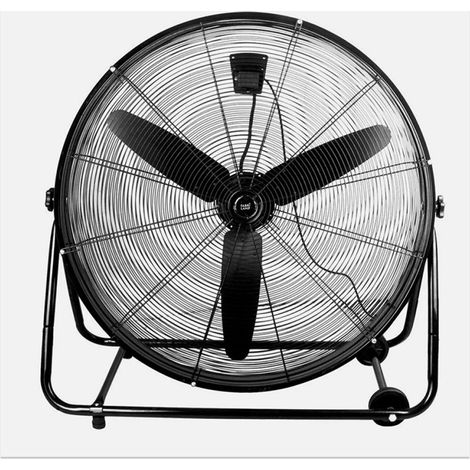 Ventilador Industrial Vendaval 360w Negro 87d 3 Velocidades 92,5x95x42 Cm Orientable--