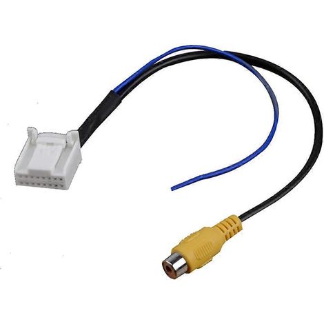 16-poliges Rückfahrkamera-Videoverlängerungskabel mit Navigations-DVD-Adapterstecker für Toyota Camry 7. Generation (1/5)