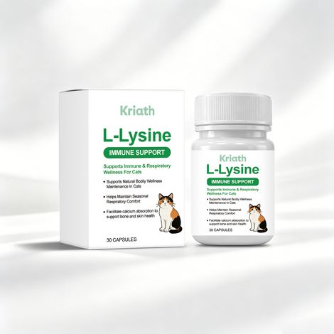 Formule douce pour chats, facile à administrer, favorise la santé intestinale et le confort oculaire. Complément alimentaire pour chats - 30 capsules (1/5)