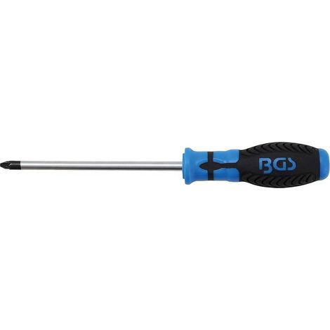 Tournevis Cruciforme PZ3 150 mm - Lame 150 mm - Précision et Confort d Utilisation, Acier, Zones Difficiles - D-Work (1/5)