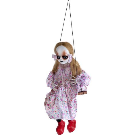 My Other Me Halloween Deko Puppe rot 85cm