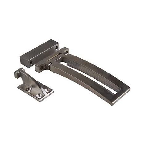 Trinquete para puerta en madera, Acero Inoxidable