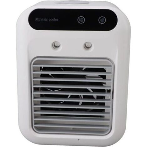 Aire acondicionado portátil silencioso de 500 ml, enfriador de aire de 2 velocidades, 2 modos de niebla, dirección del viento de 20° - KZQ (1/3)