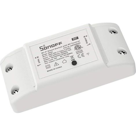 Interrupteur intelligent sans fil avec récepteur RF pour maison connectée, compatible avec Alexa et Google Home, aucun hub requis (1/4)
