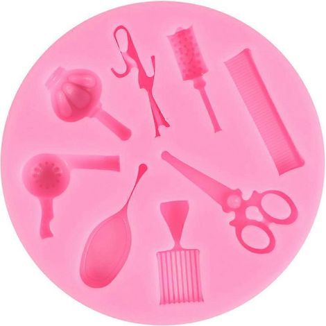 Moule à gâteau en silicone pour décorations pâtisserie et fondant DIY (1/4)
