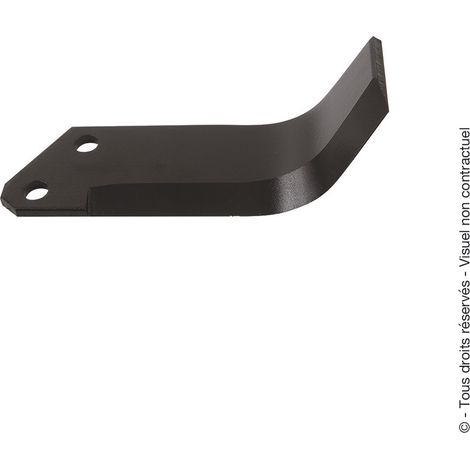 Couteau de fraise bineur adaptable droite 160 mm Pasquali CBPA160D