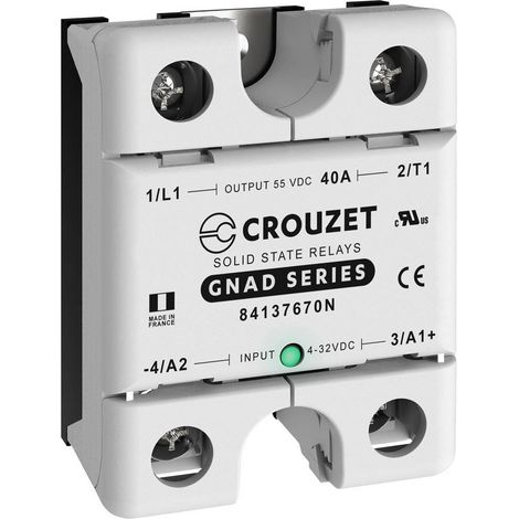 Crouzet 84137670N relé de estado sólido 40 A 55 V