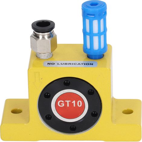 Vibrateur pneumatique à turbine G1/8 po, faible bruit, haute puissance de vibration, type turbine (1/5)
