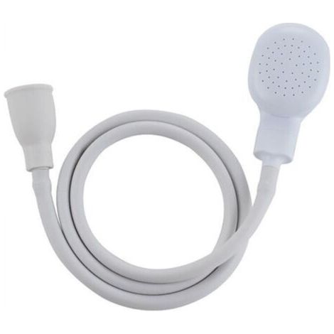 Douchette Spécial Robinet - se Connecte au Robinet du Lavabo - Permet de Rincer les Cheveux Comme chez le Coiffeur - Longueur Flexible 1m - Facile d’Utilisation