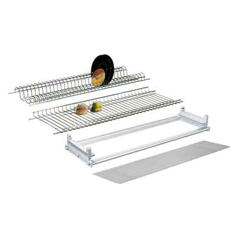 SCOLAPIATTI IN ALLUMINIO IN KIT 86 cm