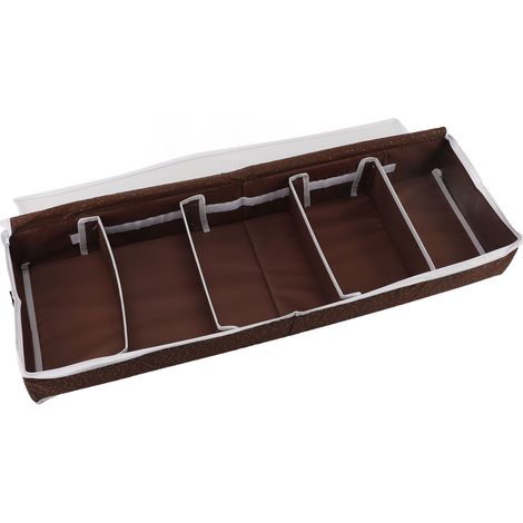 Boîte à chaussures PVC avec fenêtre, compartimentée, charbon actif, imperméable, anti-odeur, rangement sous lit ou armoire (1/4)