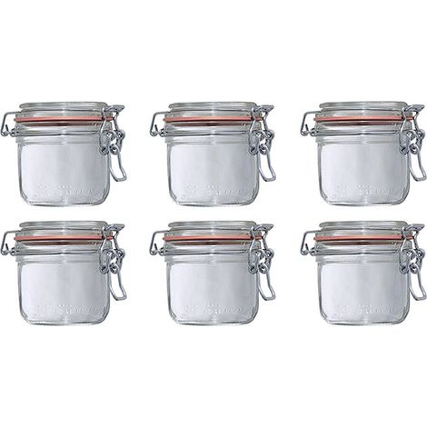 Lot de 6 bocaux à terrine 200g - Le Parfait - 900512