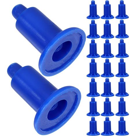 Pieds de Support pour Balance 30 Pièces en Plastique Bleu Installation Simple, Antidérapants et Résistants à L’usure, Absorption du Bruit pour Laboratoire et Cuisines (1/5)