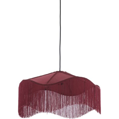 Light & Living - lampada a sospensione - Tiffany - rosso - (1/3)