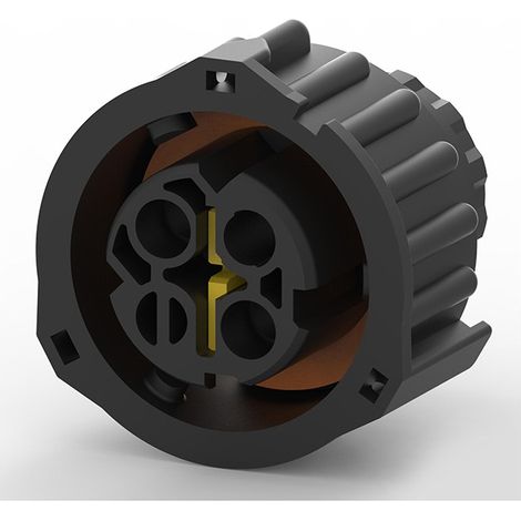 Connecteur circulaire automobile mâle à pas de 2,5 mm à 3 voies