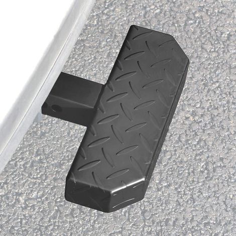 Marchepied barre d’attelage 30×26×5cm acier renforcé antidérapant adapté interface 2 pouces camion SUV remorque accessoire arrière (1/5)