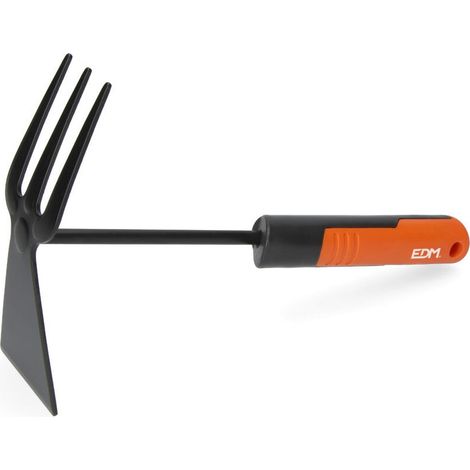 Balanceuse+râteau 31cm Couleur Gris/orange Edm (1/2)
