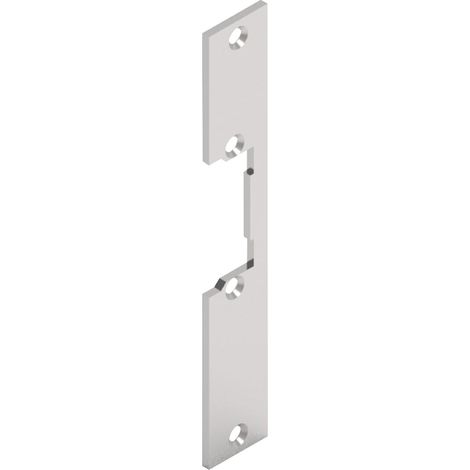 Schließblech zu O&C Türöffner, kurz, 159 x 25 x 3 mm, Edelstahl (1/3)