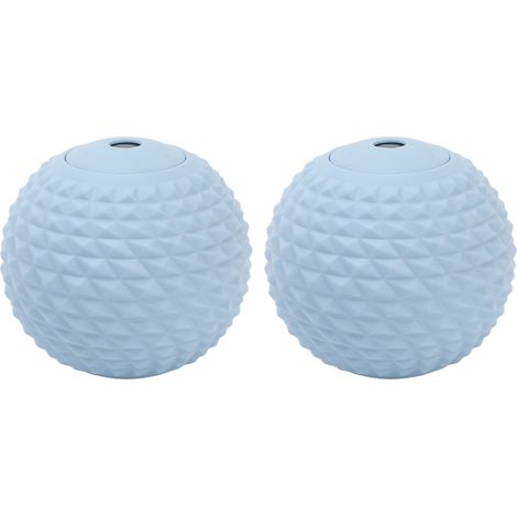 Lot de 2 Balles de Massage Lacrosse, Rouleau Portable pour Pieds, Thérapie Musculaire, Yoga, Deep Tissue, Accessoire Fitness Homme Femme (1/5)