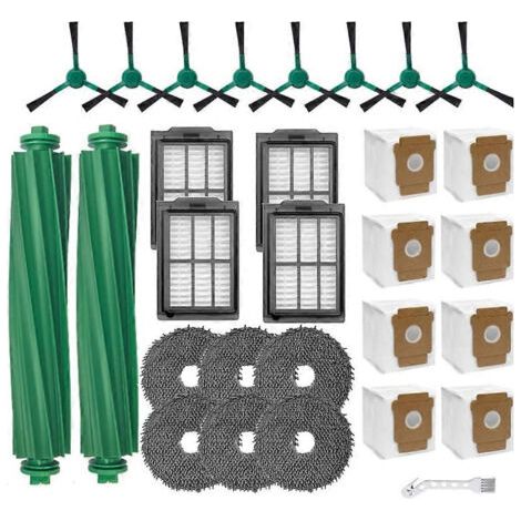 BARKBUSTERS Kit d'accessoires de 29 pièces pour aspirateur robot iRobot Roomba Plus 405/505/507 : brosse principale, filtres, lingettes de nettoyage et sacs à poussière. (1/5)