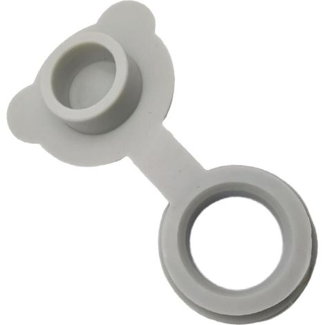 Lntyq Baignoire stopper universel ajustement en silicone de baignoire rainurée de facile à installer et à retirer le bouchon bain pour les baignoires pour bébé, les éviers ou les systèm (1/5)