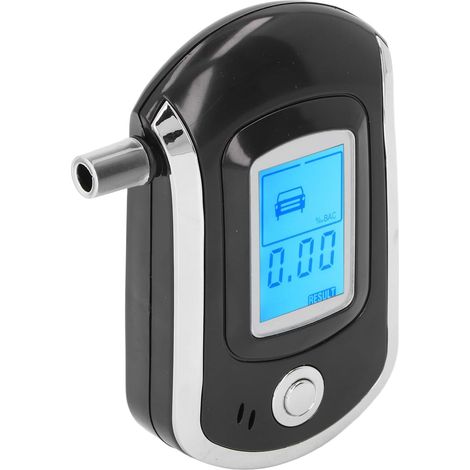 Etilometro portatile con display LCD, spegnimento automatico ad alta precisione, per uso domestico professionale (1/4)