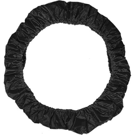 Housse de protection ronde en mousse pour trampoline de 101 cm (40 pouces), accessoire de rechange noir, diamètre 101 cm. (1/5)