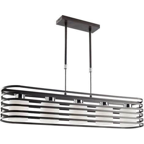 Lampara Cell/2 Wengue Eliptica 5 Luces E27 Max 40W (1/4)