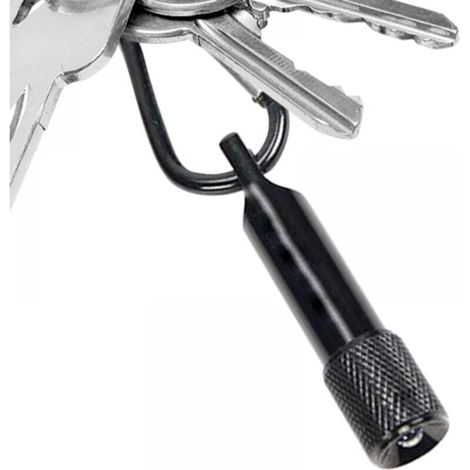 Lampe de poche porte-clés - Lampe de poche porte-clés lumineuse Lampe de poche portable Lampe de poche porte-clés de camping lumineuse ultra-mince (1/5)