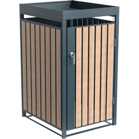 Westmann Box pour poubelles en métal Planta  1x240 L  (1/5)