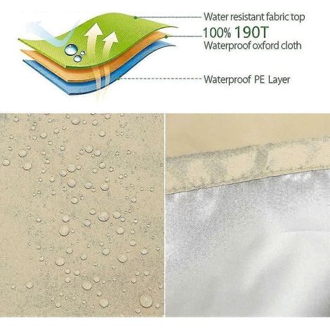 YMYNY Wasserdichte Pool-Rollenabdeckung, Sonnenschutzabdeckung für Schwimmbecken (1/4)