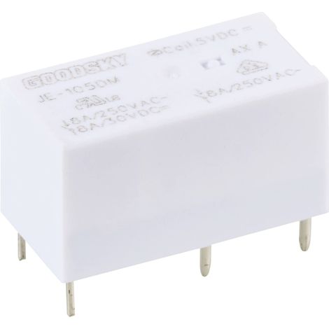 GoodSky JE-105DM Relais pour circuits imprimés 5 V/DC 8 A 1 NO (T) 1 pc(s) (1/2)