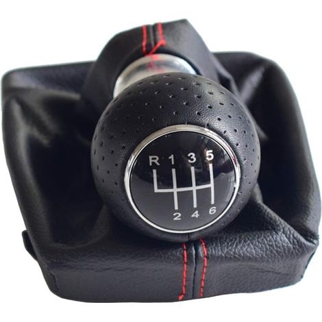 5/6 Vitesses Pommeau de levier de vitesse manuel pour A-u-di A4 B6 B7 2000-2008 (6 vitesses) (1/5)