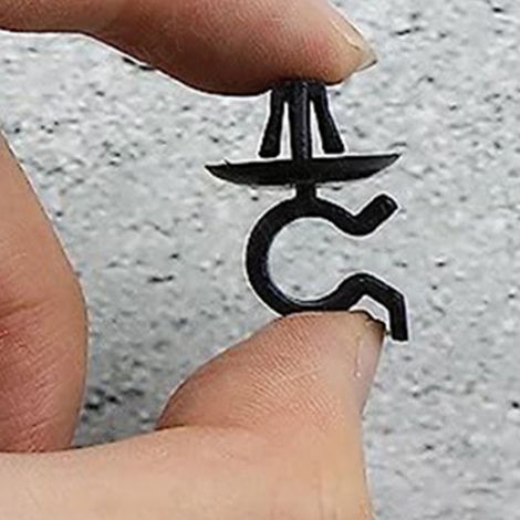 clips de fixation de béquille de capot 792834, remplacement pour Citroën AX Evasion C2 C3 II C4 (1/5)