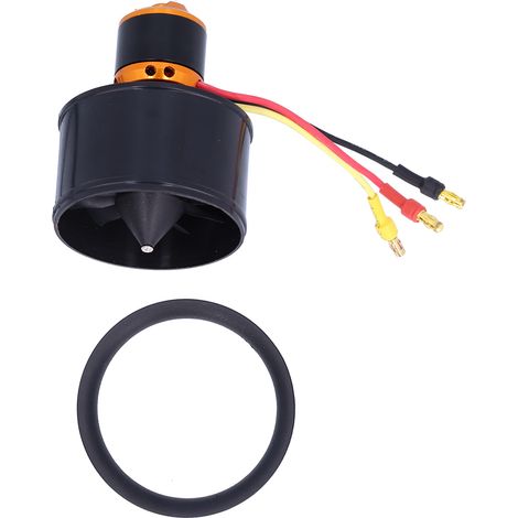 Moteur brushless QXMotor QF261150mm 34S avec ventilateur caréné à 12 pales pour avion et hélicoptère RC (sens antihoraire 4000KV) (1/5)