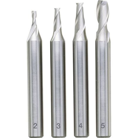 Proxxon 24610 Kit de fraisage HSS Diamètre de tige 6 mm (1/4)