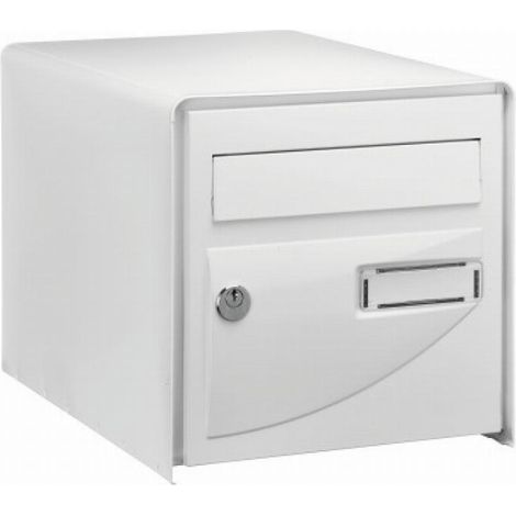 Cassetta delle lettere Probat 1 porta bianca - Decayeux