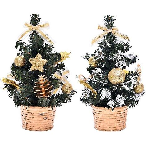 Le nouveau mini sapin de Noël en 2 pièces pour Noël (1/3)