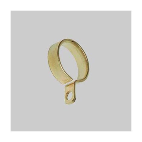 Anello con occhiolo diametro 19 mm - oro - confezione 10 pezzi