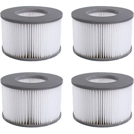 Filtre Spa Lite pour mspa,Filtre pour mspa Lite, pour MSPA Whirlpool Filter - Cartouches filtrantes pour sous - Bateaux et Spa Chauds - Modèle à partir de 2020 (4pcs)dengyank (1/4)